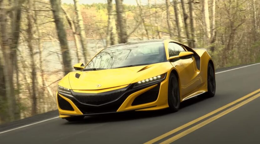 BMW i8 vs competitors Acura NSX