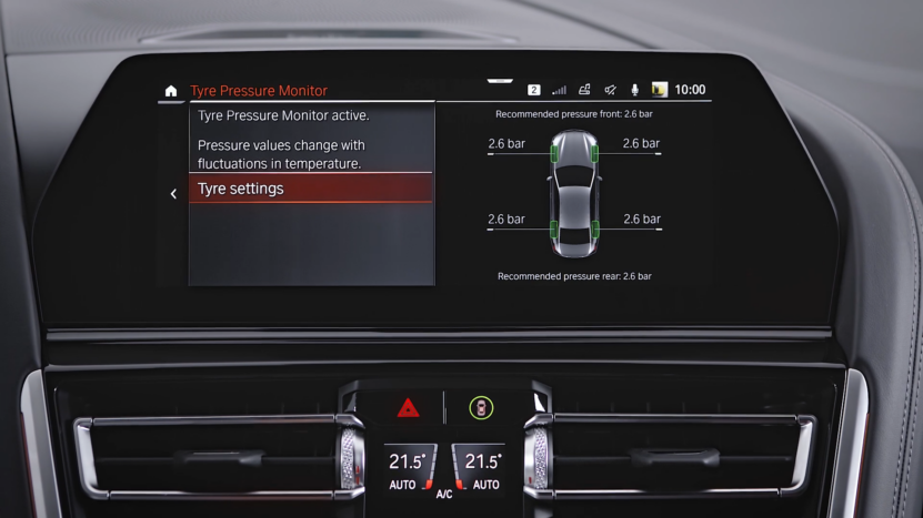 BMW Tire Pressure Monitoring System