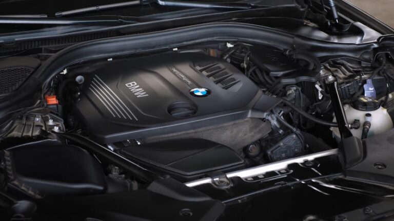 BMW N47 and B47 Engines Under the Hood of A Vehicle