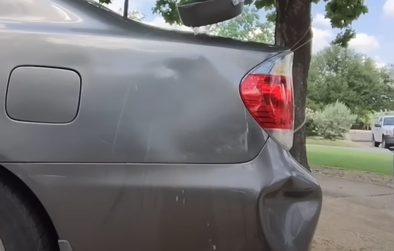 Using Boiling Water to Get Car Dents Out