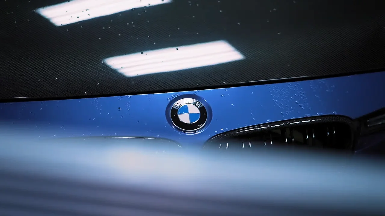 BMW Logo on A Carbon Fiber Hood, Showing Ways to Upgrade Your BMW’s Performance