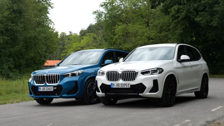 BMW X1 vs X3 Parked Side by Side