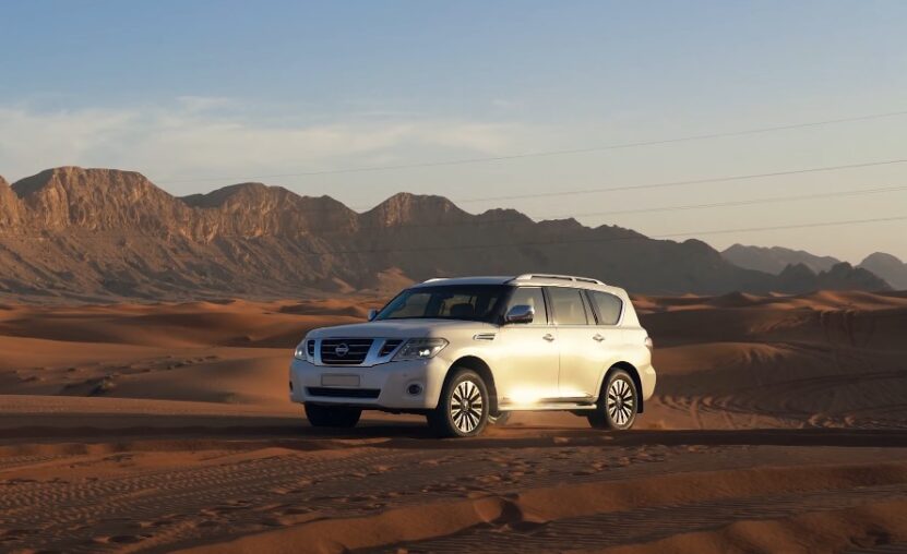 Nissan Patrol in the desert